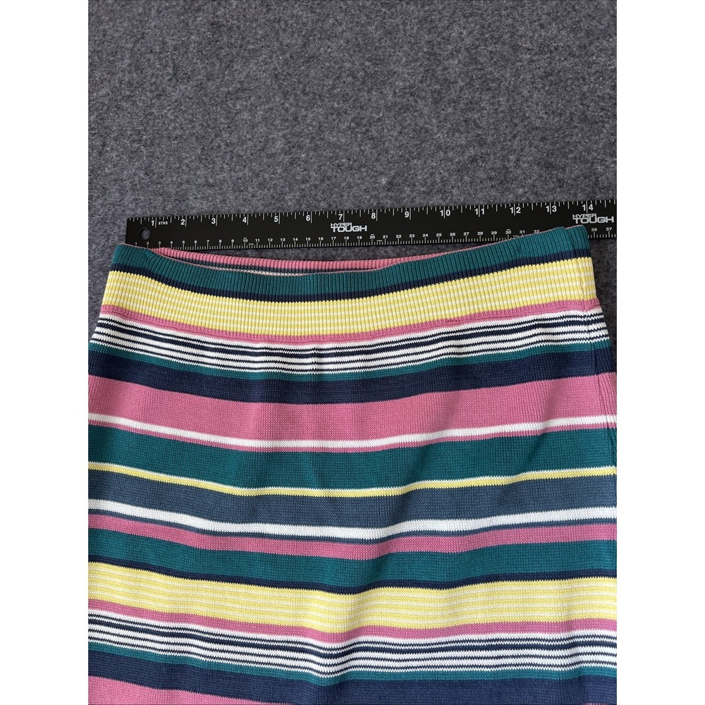 Maeve By Anthropologie Women's Lana Striped Sweater Skirt Size Large - Picture 5 of 7
